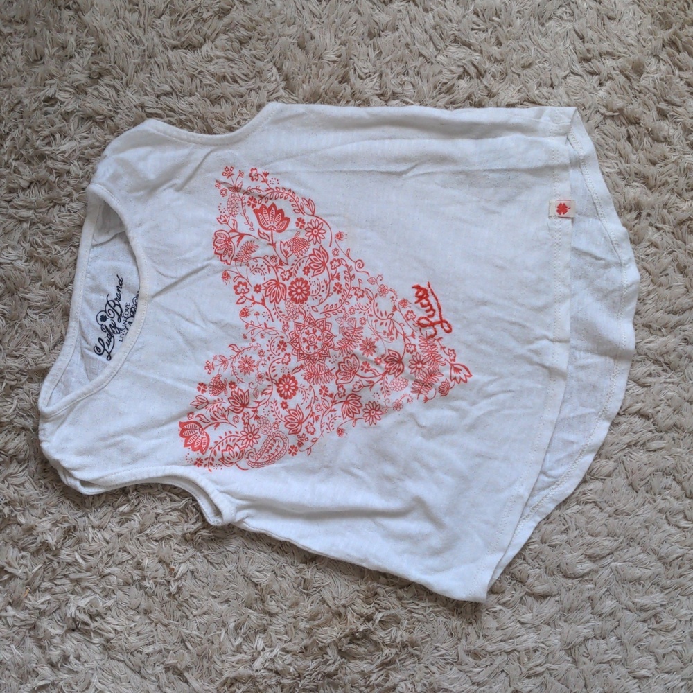 Lucky brand toddler tank top